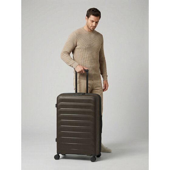 d&n Toronto 4 wielen Trolley L 75 cm met uitbreidingsplooi