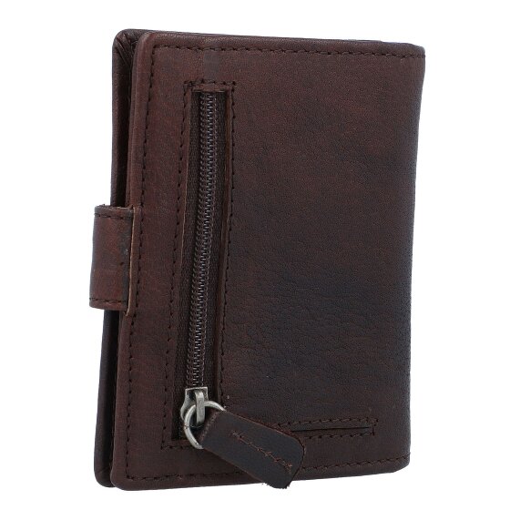 Spikes & Sparrow Portemonnee RFID Leer 8 cm