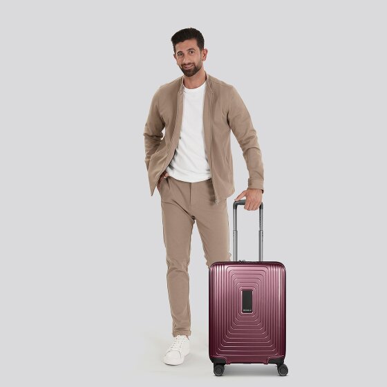 Redolz Essentials 14 4-wiel cabine trolley 55 cm slank