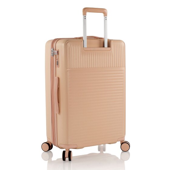 Heys Pastel 4 wielen Trolley M 66 cm met uitbreidingsplooi
