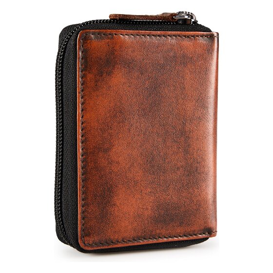Greenburry Destressed Portemonnee RFID-bescherming Leer 10.5 cm