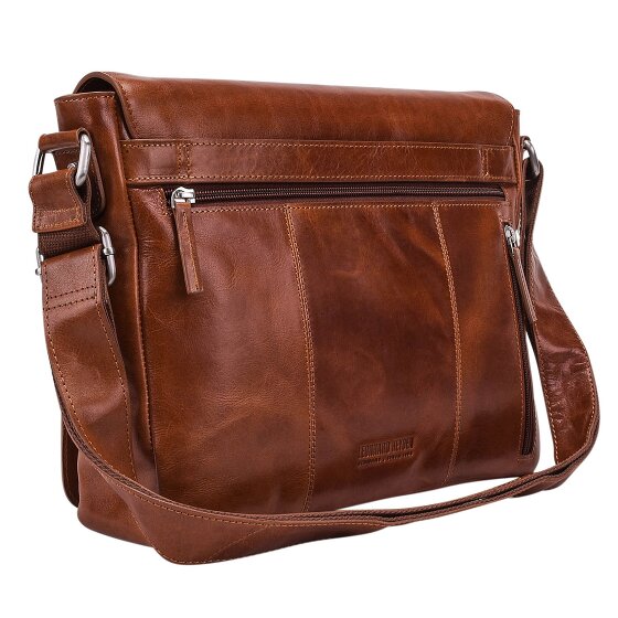 Leonhard Heyden Cambridge Messenger Leder 32 cm Laptopcompartiment