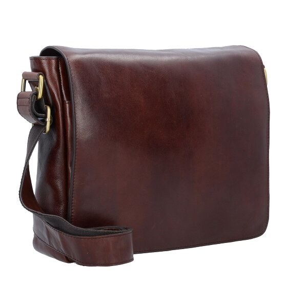 Leonhard Heyden Cambridge Messenger Leder 32 cm Laptopcompartiment