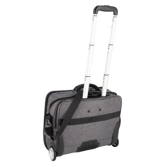 Dermata 2 wielen Bedrijfswagen 44 cm Laptop compartiment