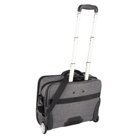 Dermata 2 wielen Bedrijfswagen 44 cm Laptop compartiment