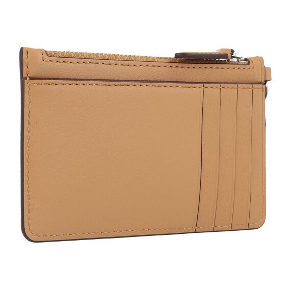 Lauren Ralph Lauren Zip Card Sleutel portemonnee Leer 13 cm