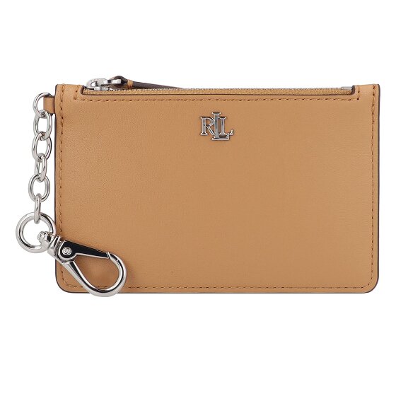 Lauren Ralph Lauren Zip Card Sleutel portemonnee Leer 13 cm
