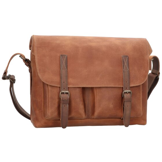 aunts & uncles Good Old Friends Bro Messenger Leer 39 cm Laptopcompartiment aunts & uncles Good Old Friends Bro Messenger Leer 39 cm Laptopcompartiment