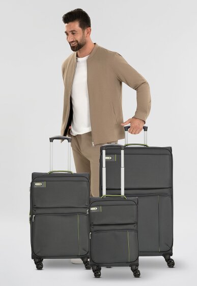 d&n Travel Line 6704 4-wiel kofferset 3st.