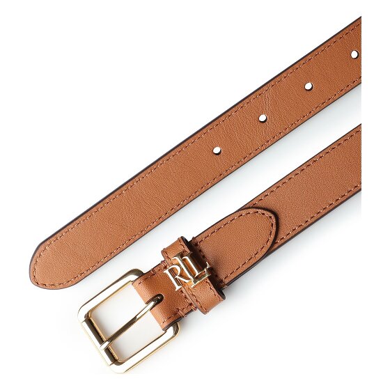Lauren Ralph Lauren Logo Riem Leer