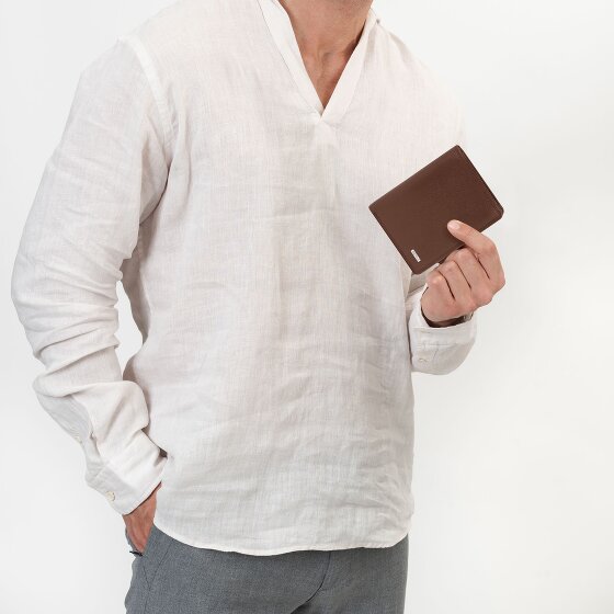 Redolz Leather Essentials HF portemonnee RFID leer 9,5 cm uitklapbaar