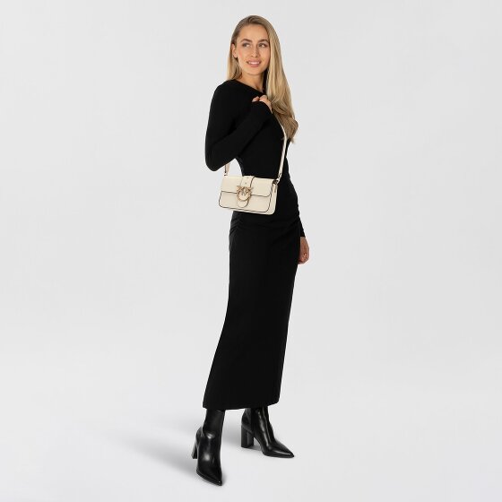 PINKO Love One Schoudertas Leer 22 cm