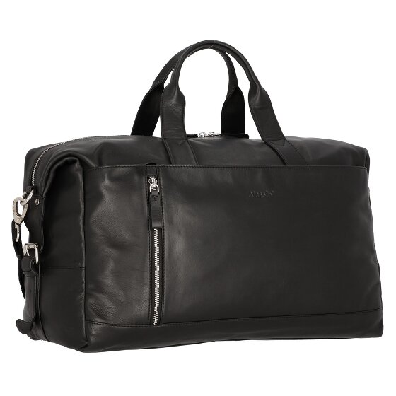 Alassio Topo weekender reistas leer 50 cm Alassio Topo weekender reistas leer 50 cm