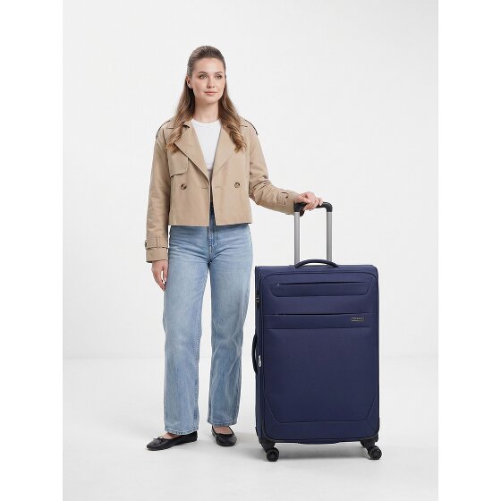 Worldpack Chicago 4 wielen Trolley L 78 cm met uitbreidingsplooi