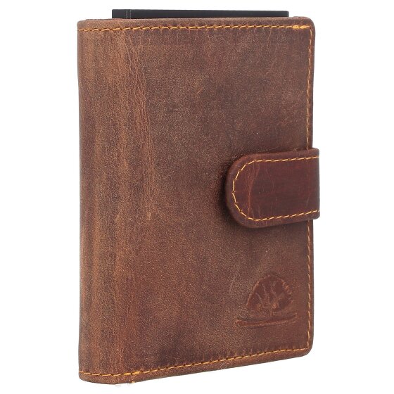 Greenburry Vintage Originele Portemonnee RFID Leer 8 cm