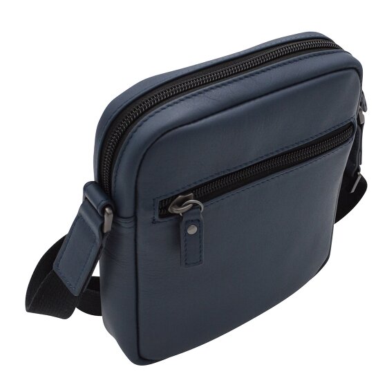 Jump Boston schoudertas leer 22 cm