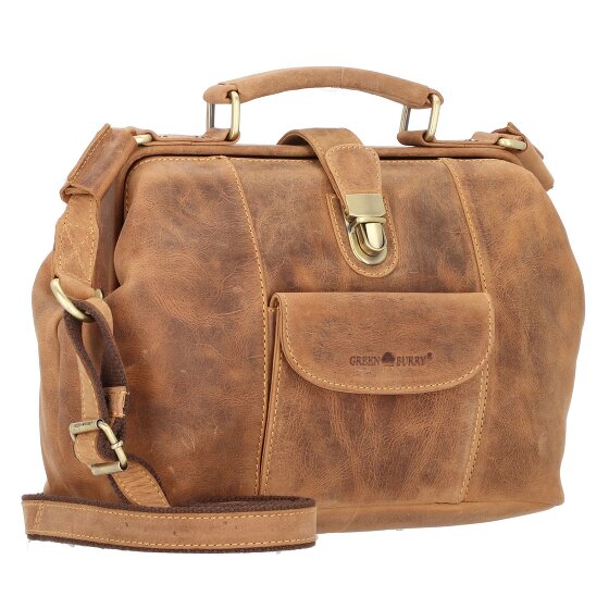 Greenburry Vintage handtas leer 31 cm