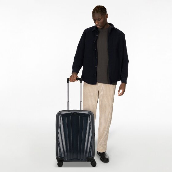 Samsonite Major-Lite 4 wielen Cabinewagen 55 cm met uitbreidingsplooi