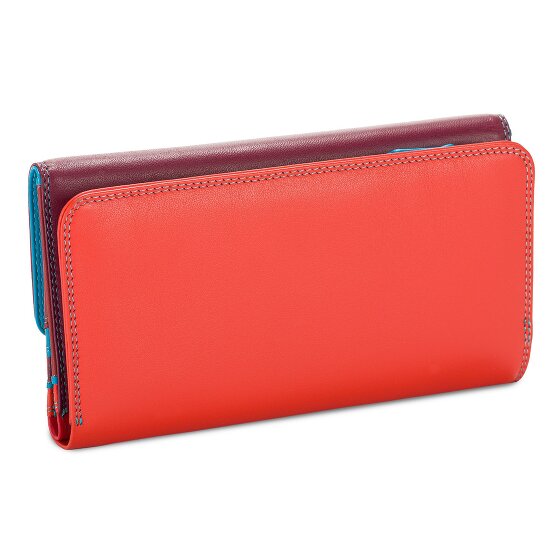 Mywalit Tri-fold Zip Wallet Leren Portemonnee 17 cm