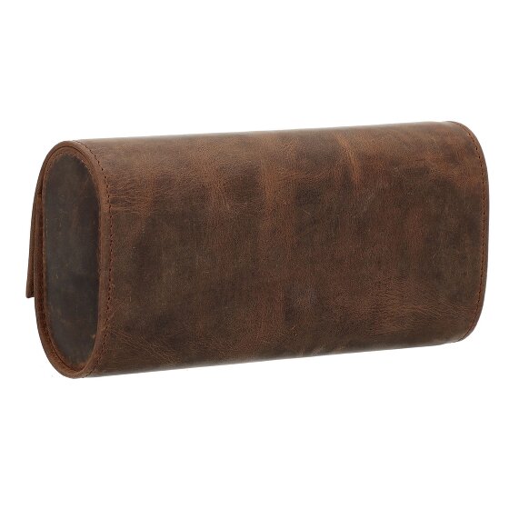 Greenburry Vintage horlogekast leer 21,5 cm