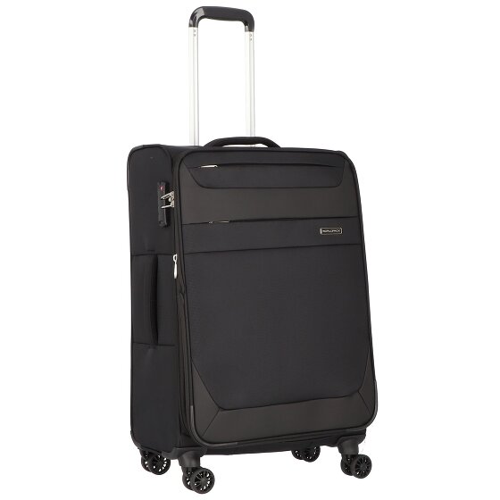 Worldpack Dublin 4 wielen Kofferset 3-delig met uitbreidingsplooi