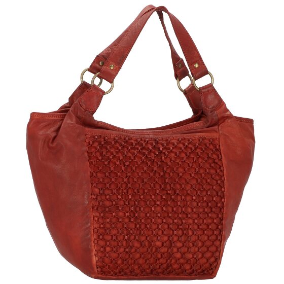 Greenland Nature Femi & Nine Leren Schoudertas 38 cm