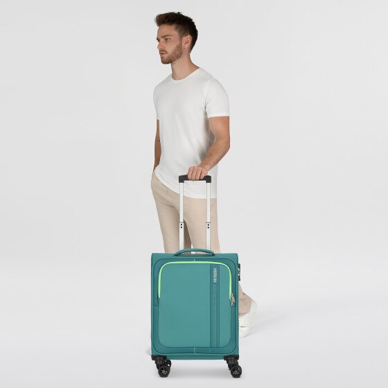 American Tourister Sea Seeker 4 wielen Cabinewagen 55 cm