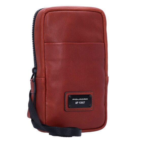 Piquadro Harper Telefoonhoesje Leer 12 cm