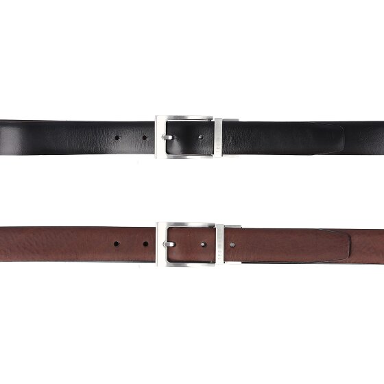 Ted Baker Karmer Omkeerbare Riem Leer