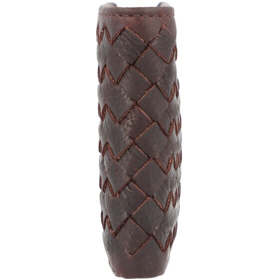 bugatti Geweven portefeuille leer 11 cm