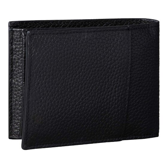 Calvin Klein Embossed Portemonnee Leer 12 cm