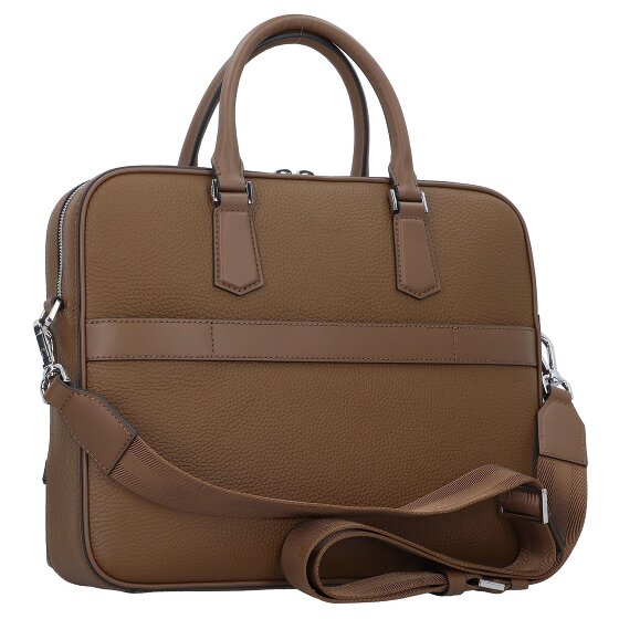 Boss New Koffer Leer 38 cm Laptop compartiment