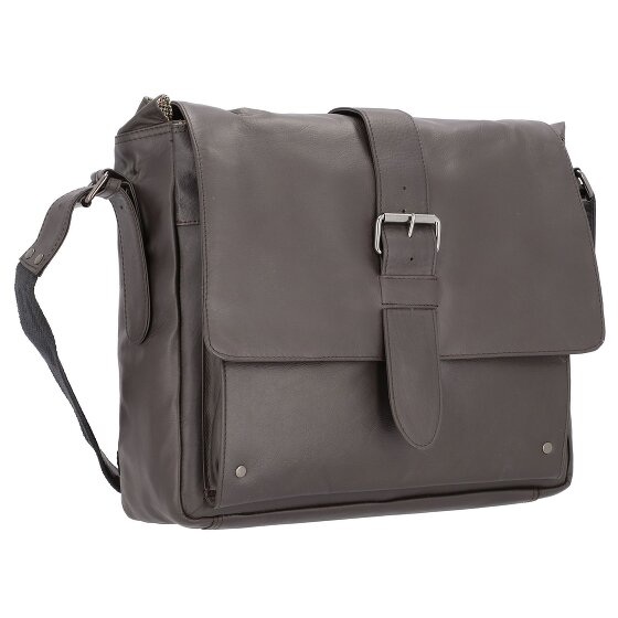 Pride and Soul Neo boodschappentas leer 33 cm laptopvak