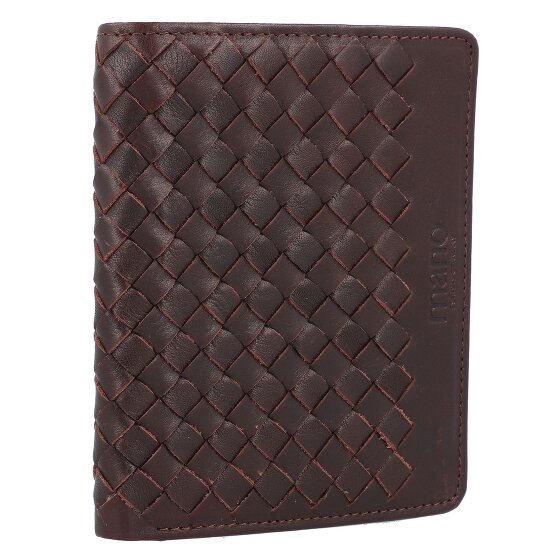 mano Don Luca Portemonnee Leer 10 cm