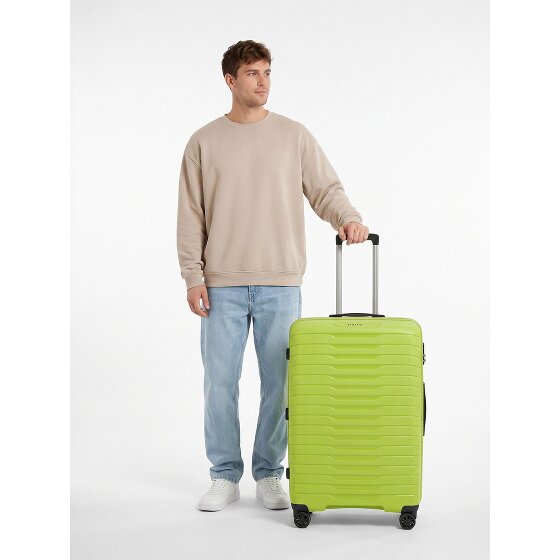 Stratic Novium 4 wielen Trolley L 77 cm met uitbreidingsplooi