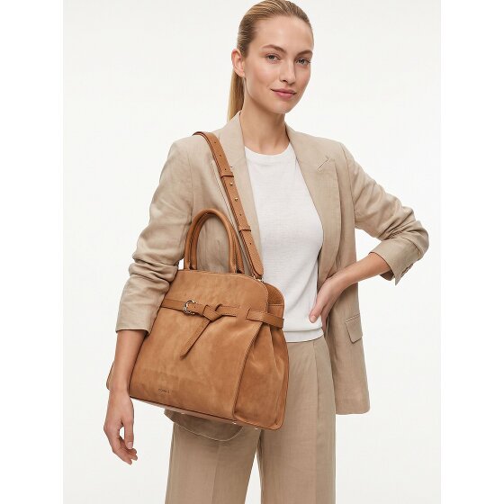Coccinelle Sabine Suede Handtas Leder 43 cm