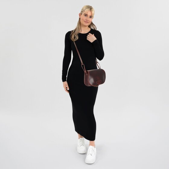 Mika Bonny schoudertas leer 23 cm