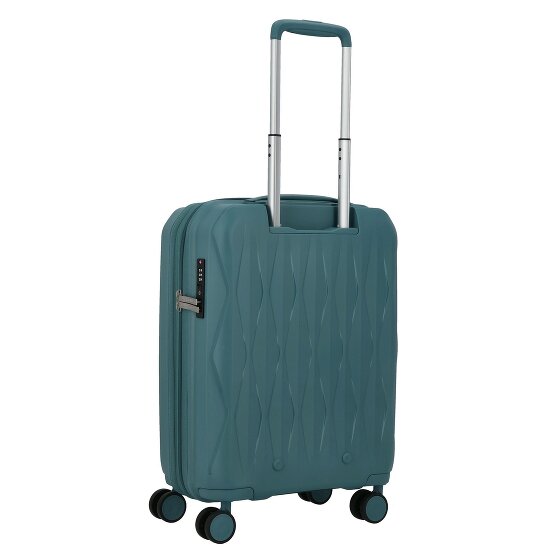 Gabol Infinity 4 wielen Cabinewagen 55 cm met uitbreidingsplooi