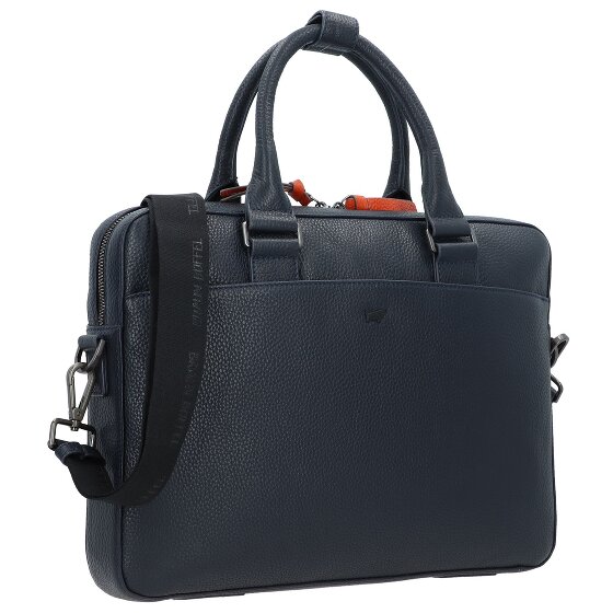 Braun Büffel Novara aktetas leder 38 cm Laptopvak