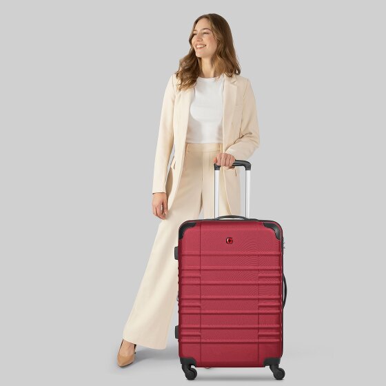 Wenger Amplar Evo 4 wielen Trolley M 65 cm met uitbreidingsplooi