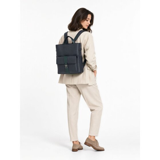 Piquadro Materia Dagrugzak Leder 45 cm Laptopvak