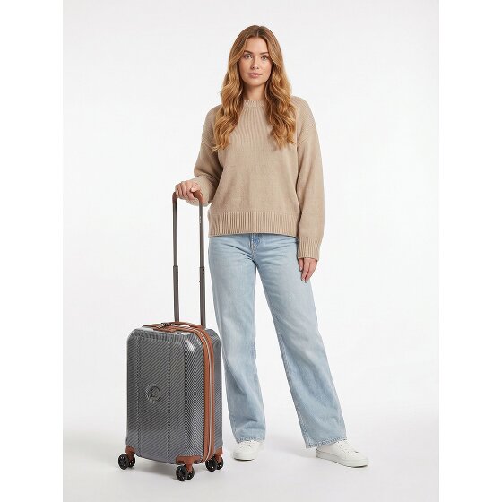 Delsey Paris Helium Ultimate 4 wielen Cabinewagen 55 cm met uitbreidingsplooi