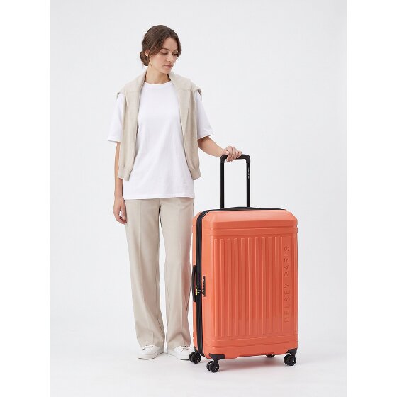 Delsey Paris Lutece Se 4 wielen Trolley 79 cm met uitbreidingsplooi