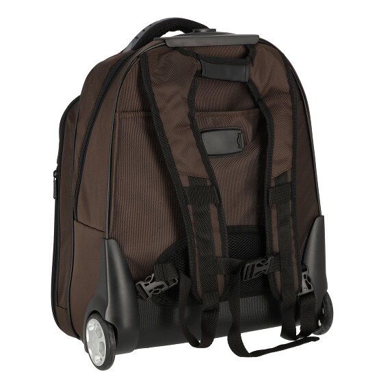 Dermata 2 wielen Rugzak trolley 47.5 cm Laptop compartiment