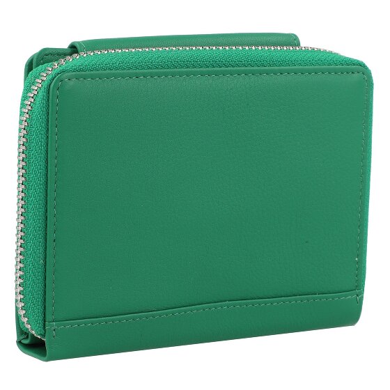 Braun Büffel Joy Portemonnee RFID-bescherming Leder 12 cm