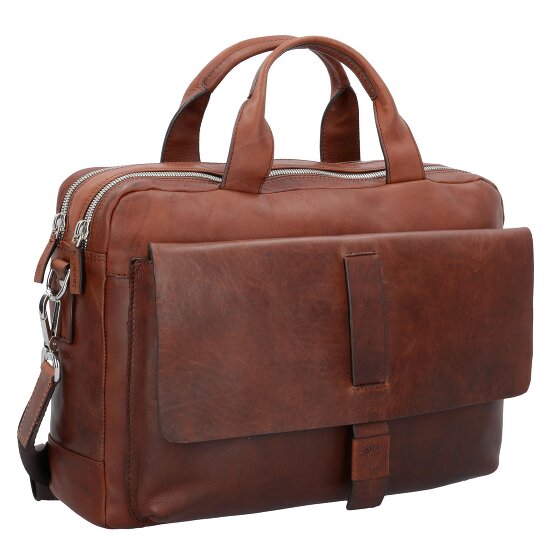 Joop! Loreto Pandion Aktetas Leder 39 cm Laptopcompartiment