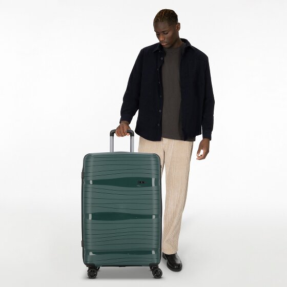 d&n Travel Line 4300 4 wielen Trolley L 78 cm