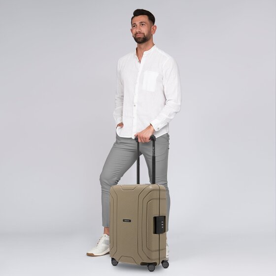 Redolz Essentials 15 4-wiel cabinewagen 55 cm met driepuntsbevestiging