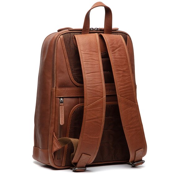 The Chesterfield Brand Wax Pull Up Zakelijke rugzak Leer 39 cm Laptop compartiment