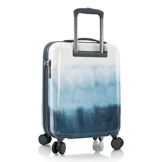 Heys Black Camo 4 wielen Cabinewagen S 53 cm met uitbreidingsplooi